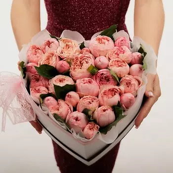 БУКЕТНАЯ ЛАВКА Любовь в сердце