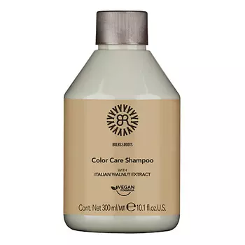 BULBS&ROOTS Шампунь для поддержания цвета окрашенных волос с экстрактом грецкого ореха, веган Color Care 0