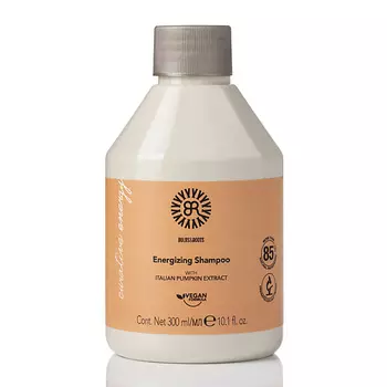 BULBS&ROOTS Шампунь укрепляющий для ослабленных волос с экстрактом тыквы, веган Energizing 0