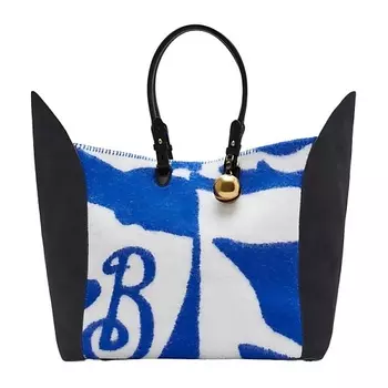 BURBERRY Сумка Calfskin Reverse Suede Tote Large Size