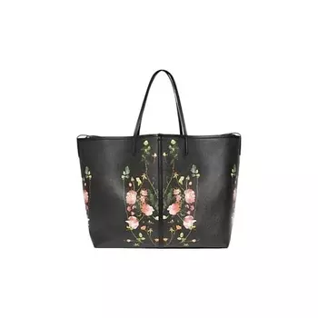 BURBERRY Сумка Canvas With Leather Decoration Tote Bag Extra Large