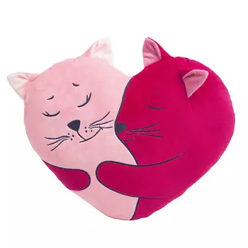 BUTTON BLUE Мягкая игрушка-подушка Безумно влюбленные котики