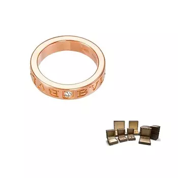 BVLGARI Кольцо 2010s 18kt Rose Gold B.Zero1 Diamond Ring