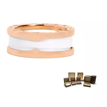 BVLGARI Кольцо B.Zero1 Series 18K Rose Gold Rings