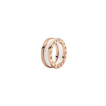BVLGARI Кольцо Rose Gold Ceramic Rings