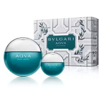 BVLGARI Набор Aqva Pour Homme: Туалетная вода + Туалетная вода в дорожном формате 1.0