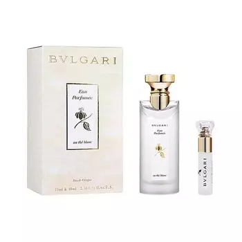 BVLGARI Набор Eau Parfumee au The Blanc: Одеколон + Миниатюра