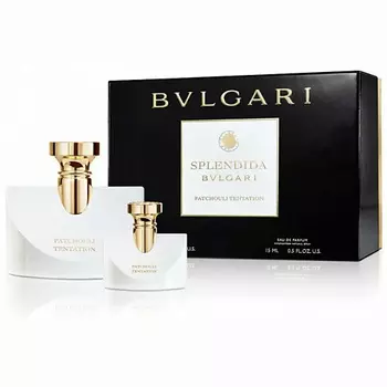 BVLGARI Набор Splendida Patchouli Tentation: Парфюмерная вода + Парфюмерная вода в дорожном формате