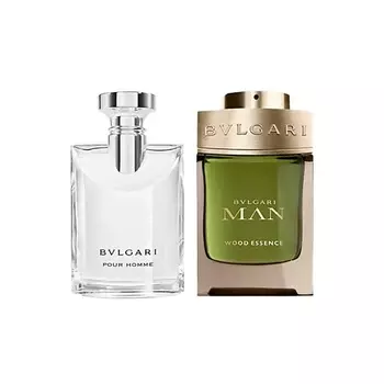 BVLGARI Парфюмерный набор Bvlgari Pour Homme & Bvlgari Man Wood Essence