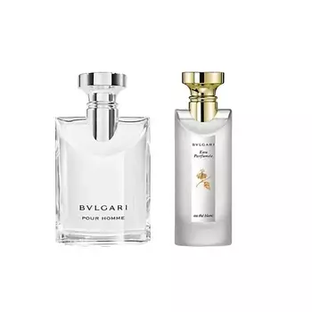BVLGARI Парфюмерный набор Bvlgari Pour Homme & Eau Parfumee au The Blanc