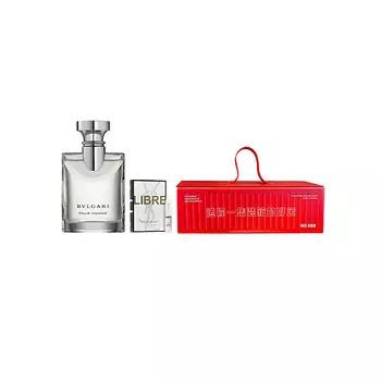 BVLGARI Туалетная вода Pour Homme + Пробник парфюмерной воды Yves Saint Laurent Libre + Коробка