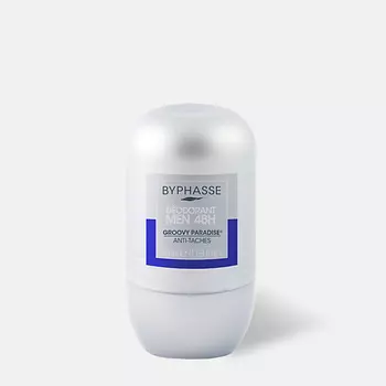 BYPHASSE 48H MEN Дезодорант роликовый GROOVY PARADISE 50.0
