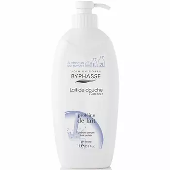 BYPHASSE Гель для душа CARESSE с молочными протеинами 1000.0
