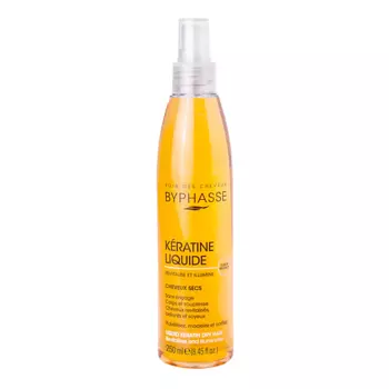 BYPHASSE Кондиционер жидкий кератин, питание и защита для сухих поврежденных волос 250.0