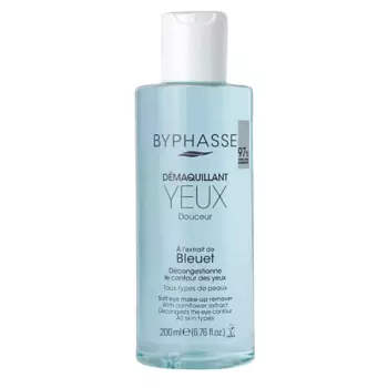 BYPHASSE Средство для снятия макияжа с глаз с экстрактом василька 200.0