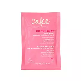 CAKE Маска для волос, придающая сияние The Top Coat High Shine One Minute Hair Mask