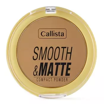 CALLISTA Пудра для лица компактная Smooth&Matte
