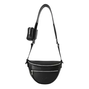 CALVIN KLEIN JEANS Сумка Blended Material Saddle Bag Crossbody