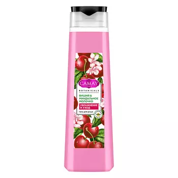 CAMAY Гель для душа ВИШНЯ И МИНДАЛЬНОЕ МОЛОЧКО