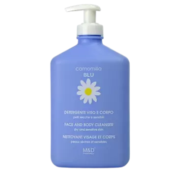 CAMOMILLA BLU Гель для умывания лица и тела для чувствительной кожи Face and body cleanser 500.0