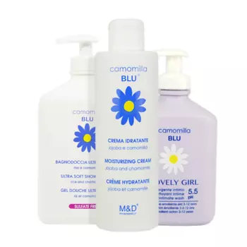 CAMOMILLA BLU Набор средств НЕЖНЫЙ УХОД для девочек 3-12 лет