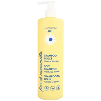 CAMOMILLA BLU Шампунь для волос мягкий, Увлажнение и Блеск 500.0