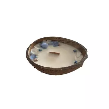 CANDLE ZEN Свеча ароматическая в кокосе с ароматом Чёрное море 200.0