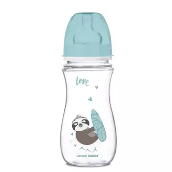 CANPOL BABIES Бутылочка для кормления Exotic Animals c широким горлом