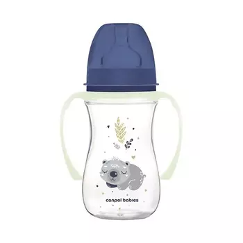 CANPOL BABIES Бутылочка для кормления Sleepy Koala со светящимися ручками