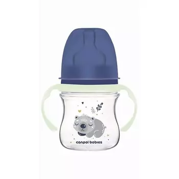 CANPOL BABIES Бутылочка для кормления Sleepy Koala со светящимися ручками
