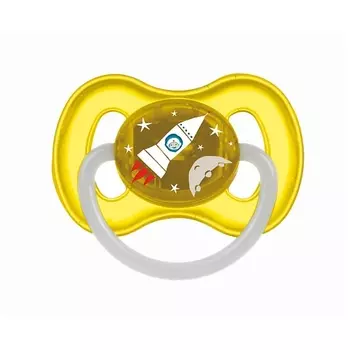 CANPOL BABIES Пустышка круглая Space латексная 6-18 месяцев