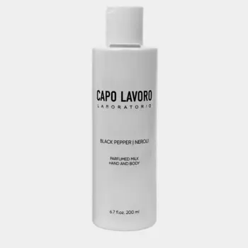CAPO LAVORO Молочко для рук и тела Black pepper | neroli