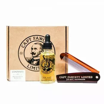 CAPTAIN FAWCETT Набор средств для ухода за бородой Private Stock