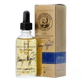 CAPTAIN FAWCETT Парфюмированное масло для бороды Jimmy Niggles Million Dollar 50.0