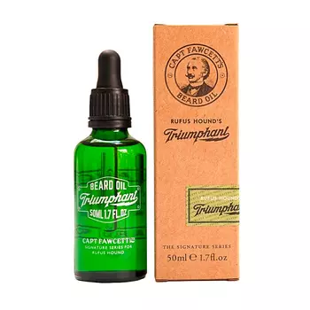 CAPTAIN FAWCETT Парфюмированное масло для бороды Triumphant 50.0