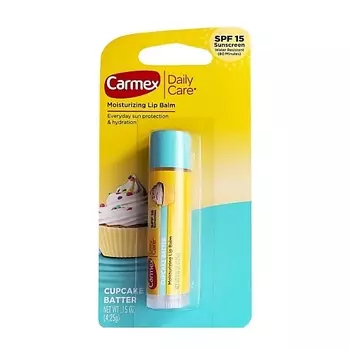 CARMEX Бальзам для губ капкейк SPF15 Cupcake Batter Lip Balm
