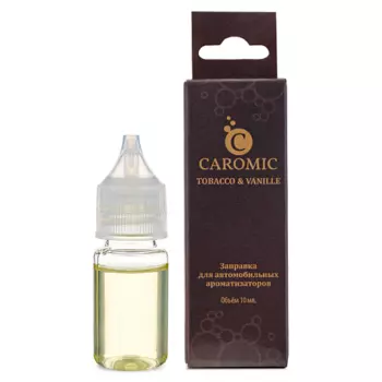 CAROMIC Заправка для автомобильного ароматизатора Tobacco&Vanille 10.0