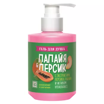 ЦАРСТВО АРОМАТОВ Гель для душа «Папайя & Персик» 300.0