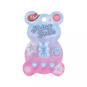 CATHY DOLL SHINY BEAR Помада -бальзам для губ увлажняющий