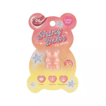 CATHY DOLL SHINY BEAR Помада -бальзам для губ увлажняющий