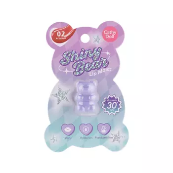 CATHY DOLL SHINY BEAR Помада -бальзам для губ увлажняющий