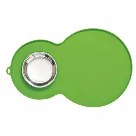 CATIT Мат зеленый большой с миской