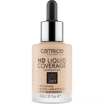 CATRICE Тональная основа с матовым финишем HD Liquid Coverage Foundation 010