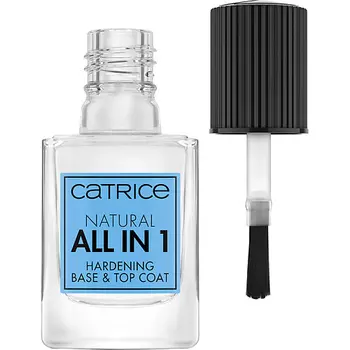 CATRICE Укрепляющее базовое и топовое покрытие для маникюра Natural All in 1