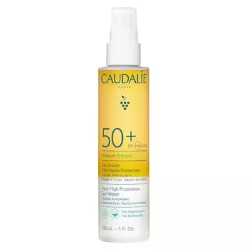 CAUDALIE Вода-спрей для лица, тела и волос Солнцезащитная SPF 50+ Vinosun Protect
