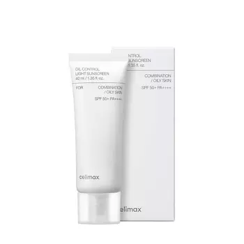 CELIMAX Cанскрин для жирной кожи Oil Control Light Sunscreen 40.0