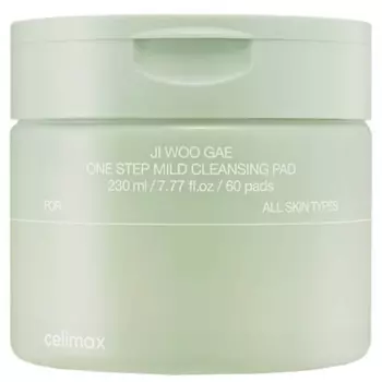 CELIMAX Очищающие пады для демакияжа Celimax Ji Woo Gae One Step Mild Cleansing Pad