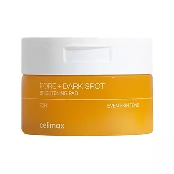CELIMAX Пэды для лица выравнивающие тон кожи PORE+DARK SPOT