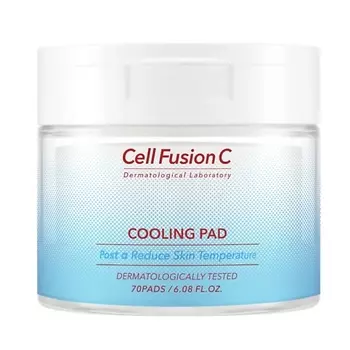 CELL FUSION C Диски для лица охлаждающие и успокаивающие Cooling Pad