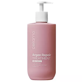 CELLAMO Средство для поврежденных волос с аргановым маслом Argan Repair Treatment